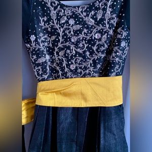 Stunning Silk and Bead Work Helen Asir Couture Children’s Dress.